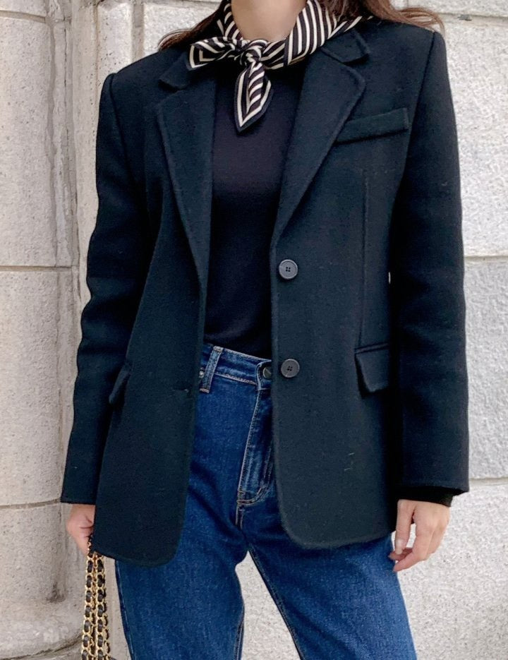 Basic hand made coat