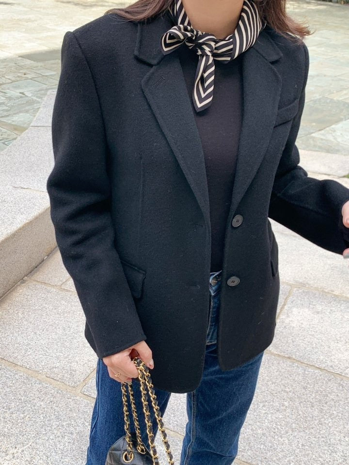 Basic hand made coat