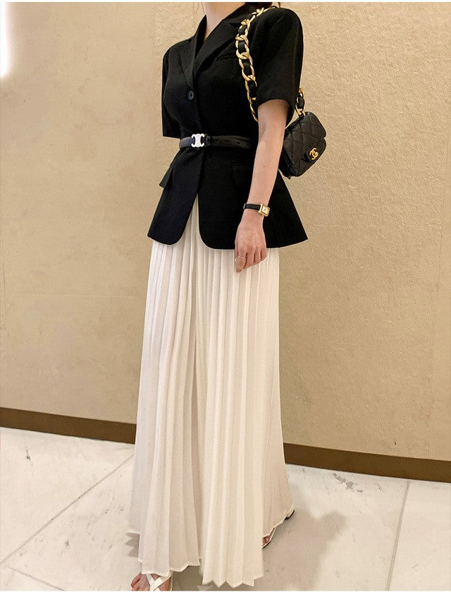 Pleats Pantskirts