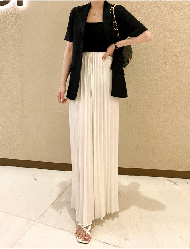 Pleats Pantskirts