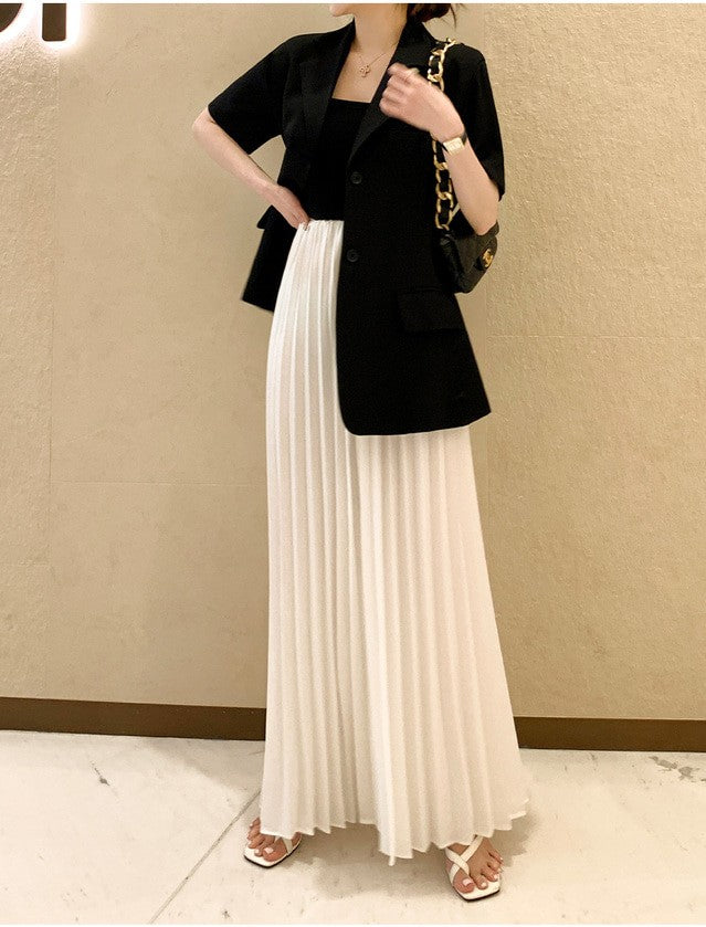 Pleats Pantskirts