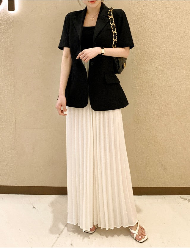 Pleats Pantskirts