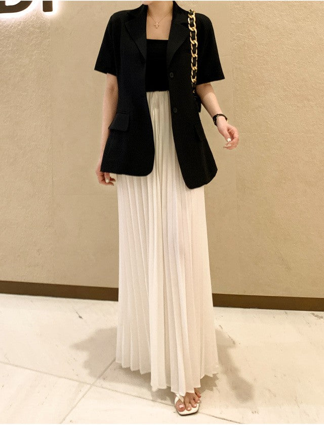 Pleats Pantskirts
