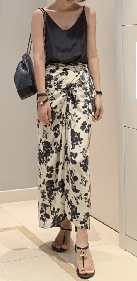 Printed Wrap Skirts