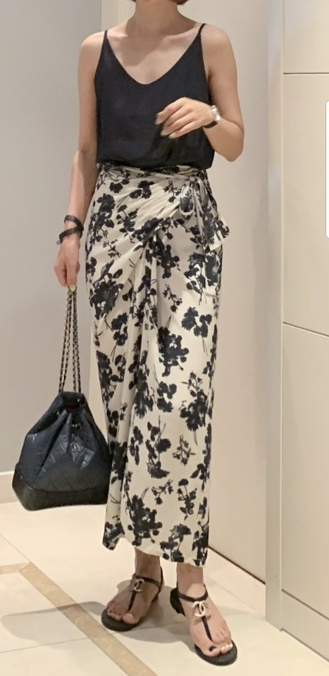 Printed Wrap Skirts