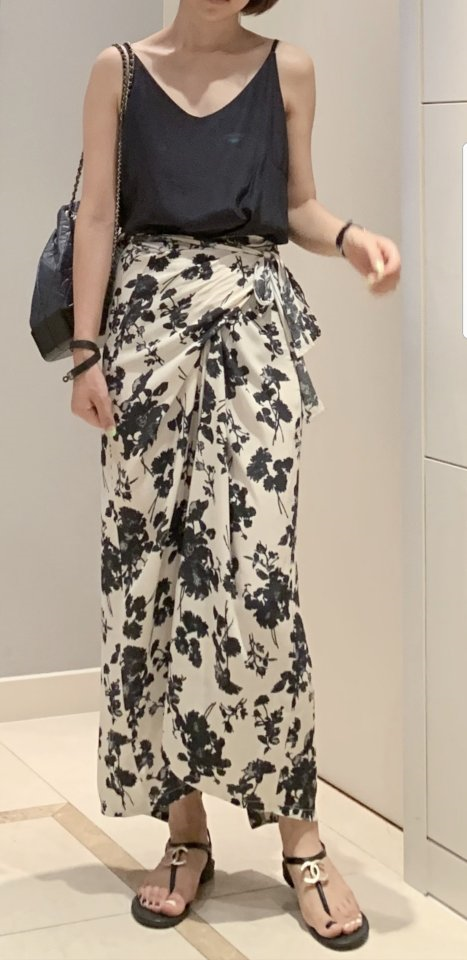 Printed Wrap Skirts