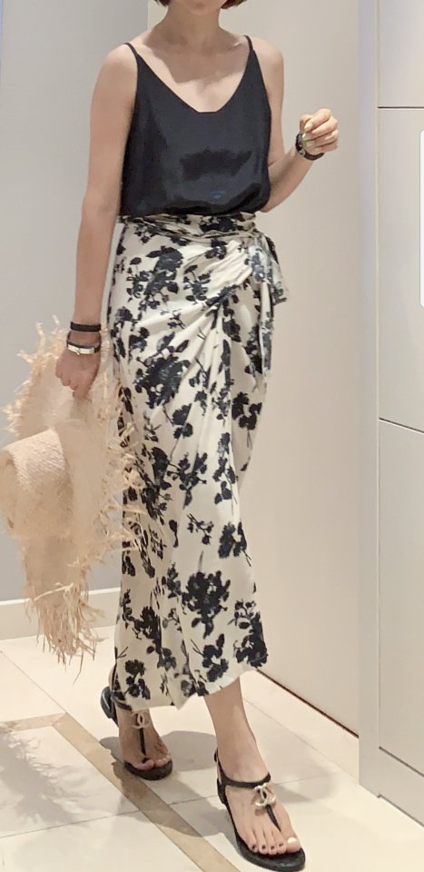 Printed Wrap Skirts