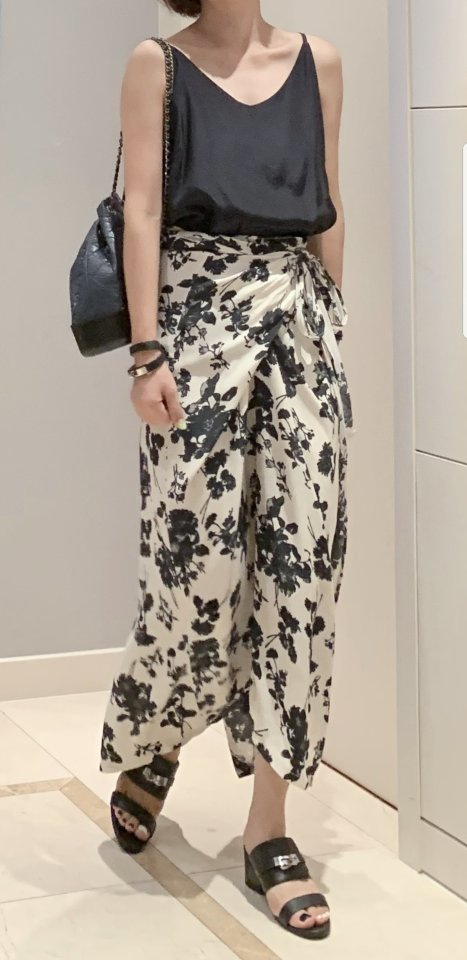 Printed Wrap Skirts
