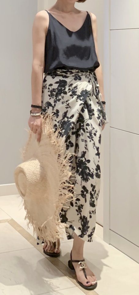 Printed Wrap Skirts