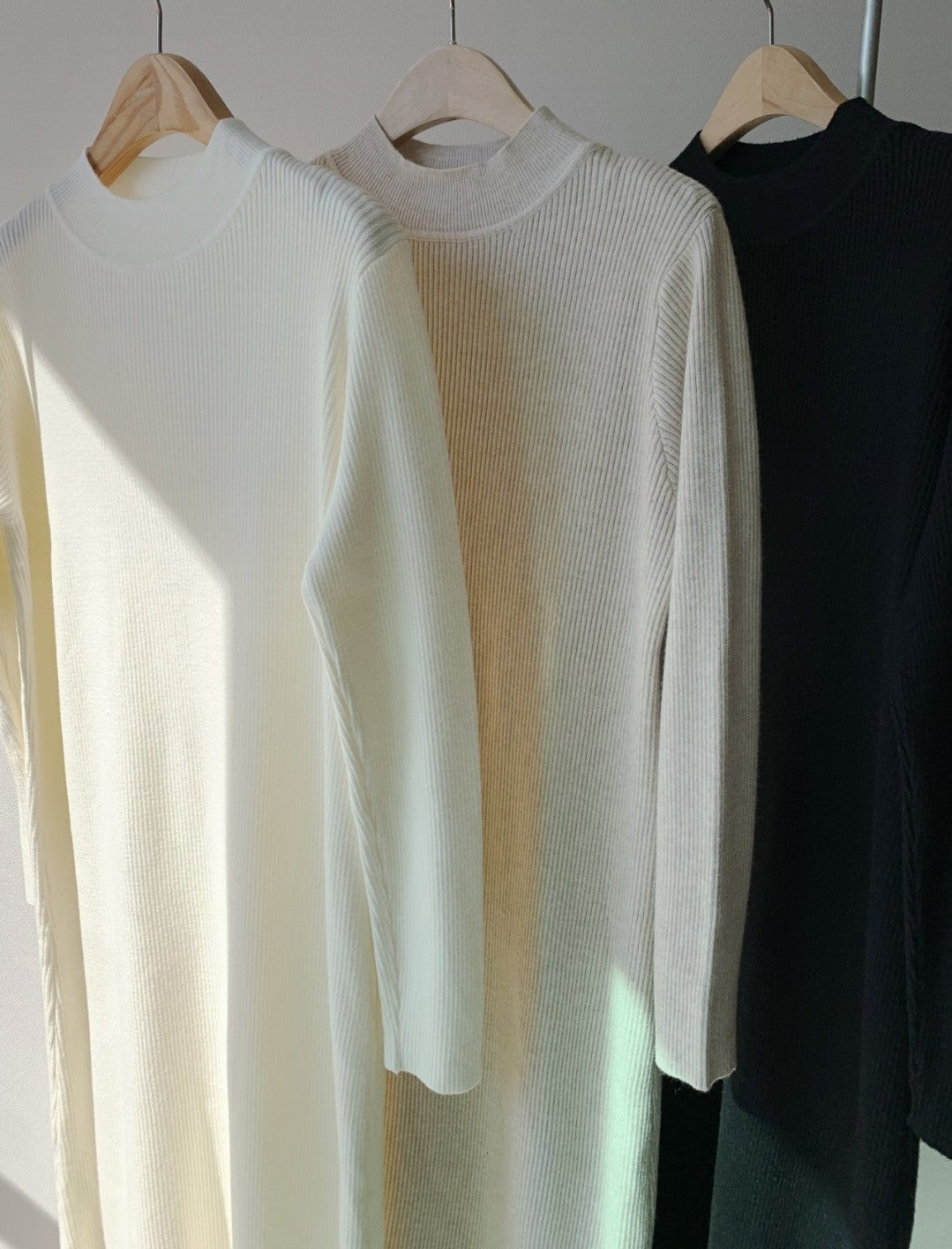 Knit long dresd
