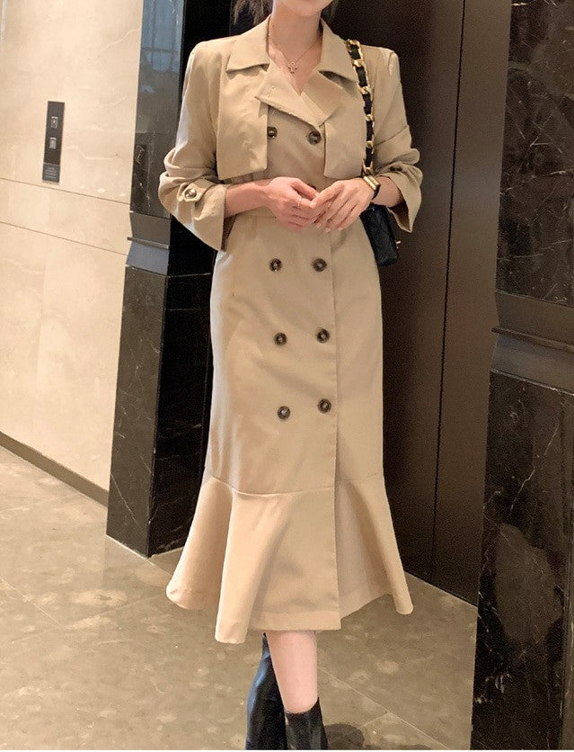 Trench coat st dress