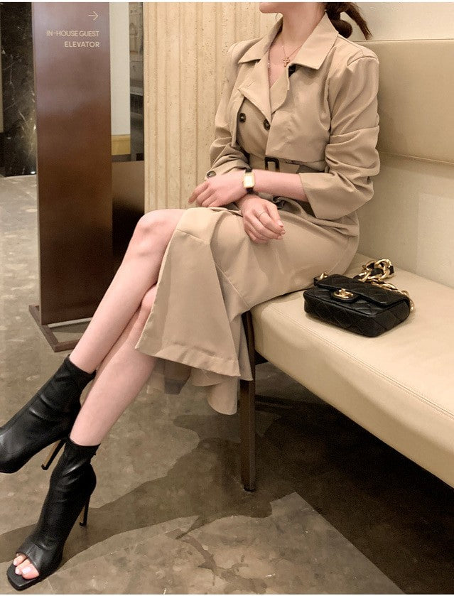 Trench coat st dress